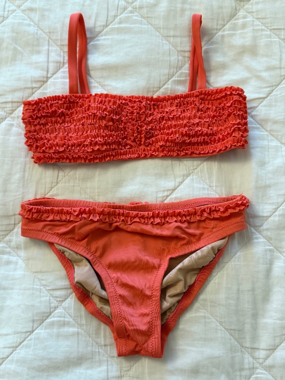Crewcuts girls ruffle bikini